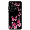Black Silicone Case For OnePlus 13 5G Case Cartoon Cat Soft Back Cover For OnePlus Ace5 5G Ace 5 Pro 13R Phone Case Shell Coque