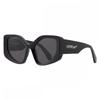 Off White Denver Dark Grey Butterfly Ladies Sunglasses Oeri062 1007 55 Multi