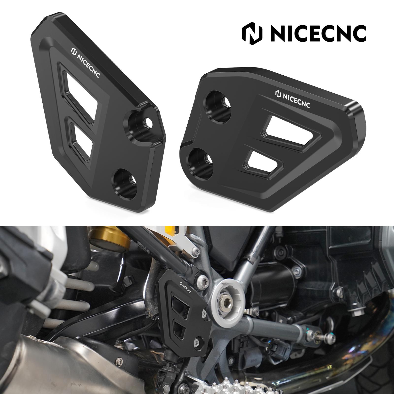 

Motorcycle Rear Brake Master Cylinder Guard Cover Protector for BMW R1250GS/Adventure R1250 GS R1250GSA 2018-2023 чёрный