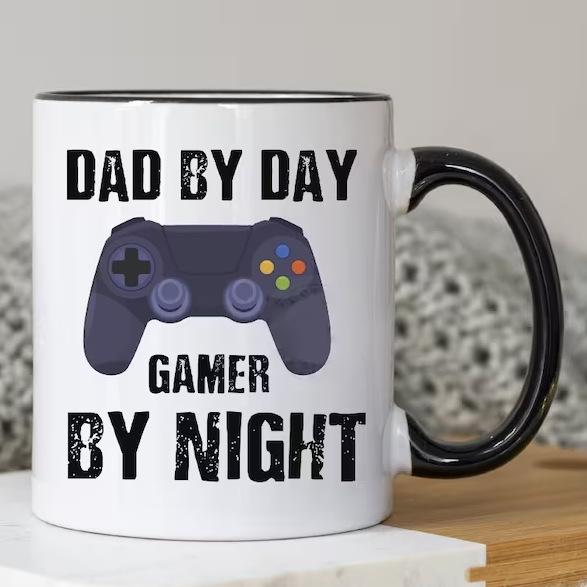Dad Father'S Day Mom Ceramic Coffee Mark Mug Mother'S Day Zombies Games Ugly Child