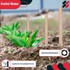 KOTARBAU® Geodetic Beech Wooden Stakes Support for Tomatoes, Vegetables, Trees, 40 CM, Set of 5