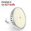 184 LED Full Spectrum Plant Grow Light Flower Vegetable Grow Box Stanové žárovky Vnitřní fytolampa Skleníková červená žlutá pěstební sada