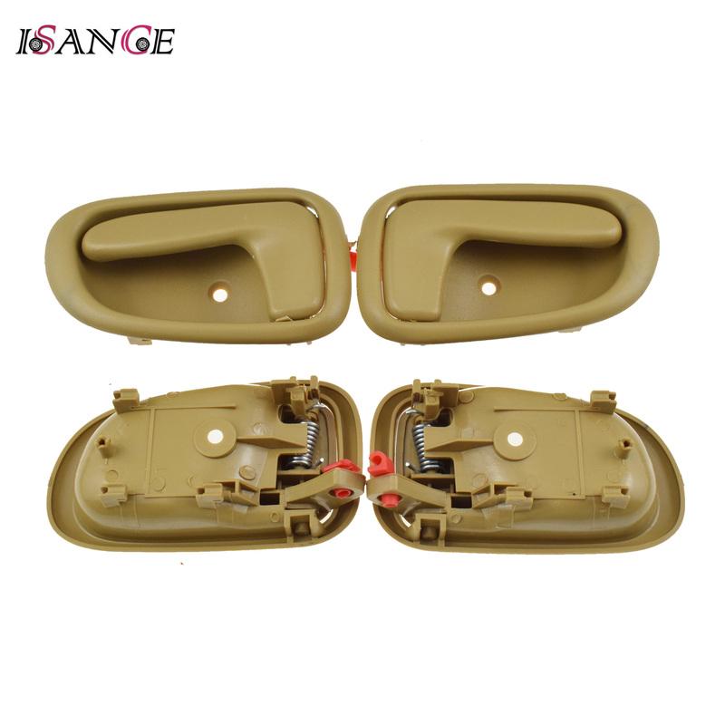 Exterior & Interior Door Handle Left Right Driver Passenger or  Door Lock For Toyota Corolla Geo Prizm 1993 1994 1995 1996 1997