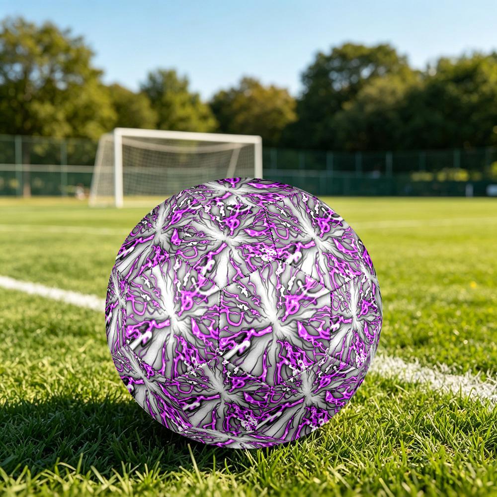 1pc Neural Network Art Size 5 Soccer Ball Professional Match Training Football Indoor &Outdoor Sports Ball Lightweight Durable c6540