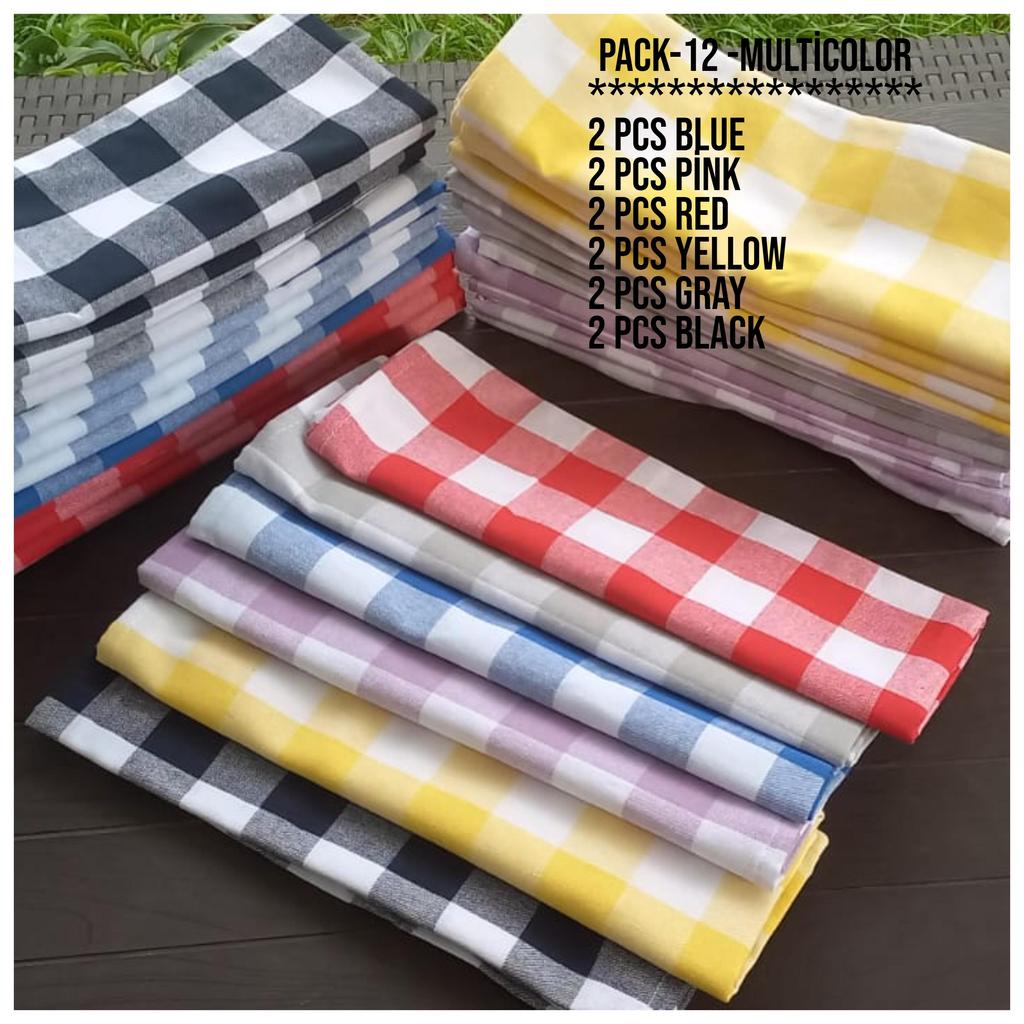 Pack 10-24 100% Cotton Quality Kitchen Cloths,Turkish Product Glass Drying Napkins, Quality Tea Towels, Multi-Purpose Serving Napkin,