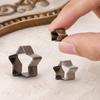 3pcs Steel Material Hollow Punching Tool With Storage Box Star Leather Cutting Die For DIY Crafts