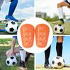 1 Paar Fußball-Miniatur-Schienbeinschützer, EVA-Fußball-Schienbeinschützer, stoßdämpfender Fußball-Beinschutz für Jugendliche und Erwachsene