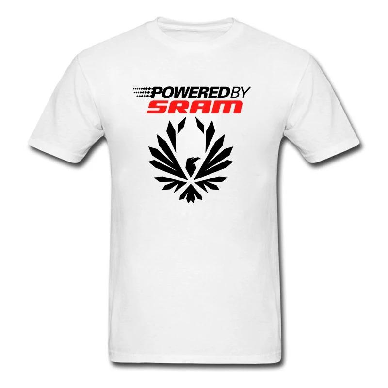 2024 Funny Men T Shirt White T-shirt Tshirts Black Tee Fashion Bikeer Sram Eagle Graphic T-shirt MenClassic Black