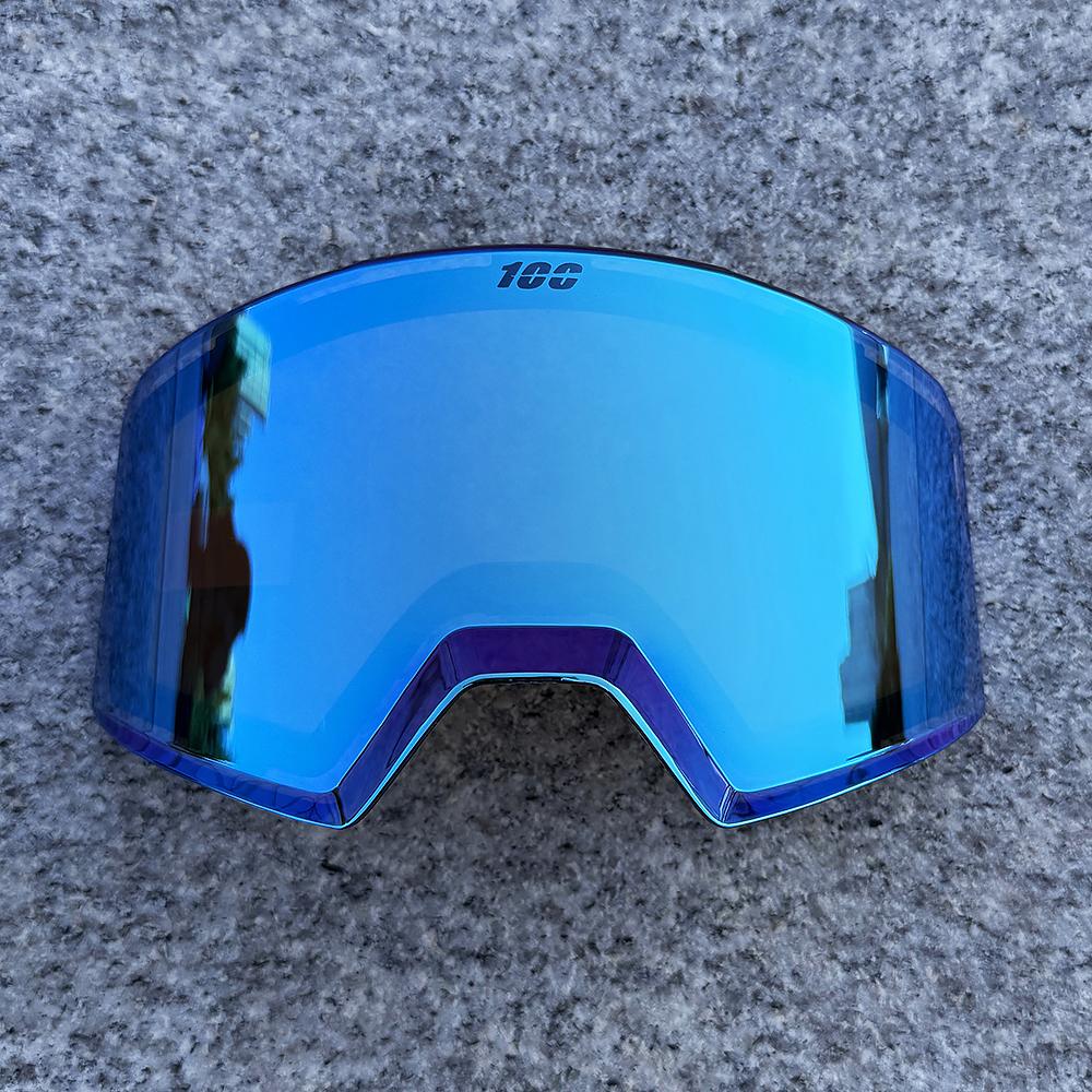 Magnetické lyžařské brýle Dvouvrstvé HD sklo Lyžování Proti zamlžování UV400 Snowboardové brýle Muži Ženy Lyžařské brýle Ochranné brýle