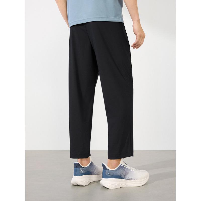361 Men's Versatile Nine-Point Sports Pants - Loose Fit, Spring/Summer Commuter Casual Fitness Woven Pants