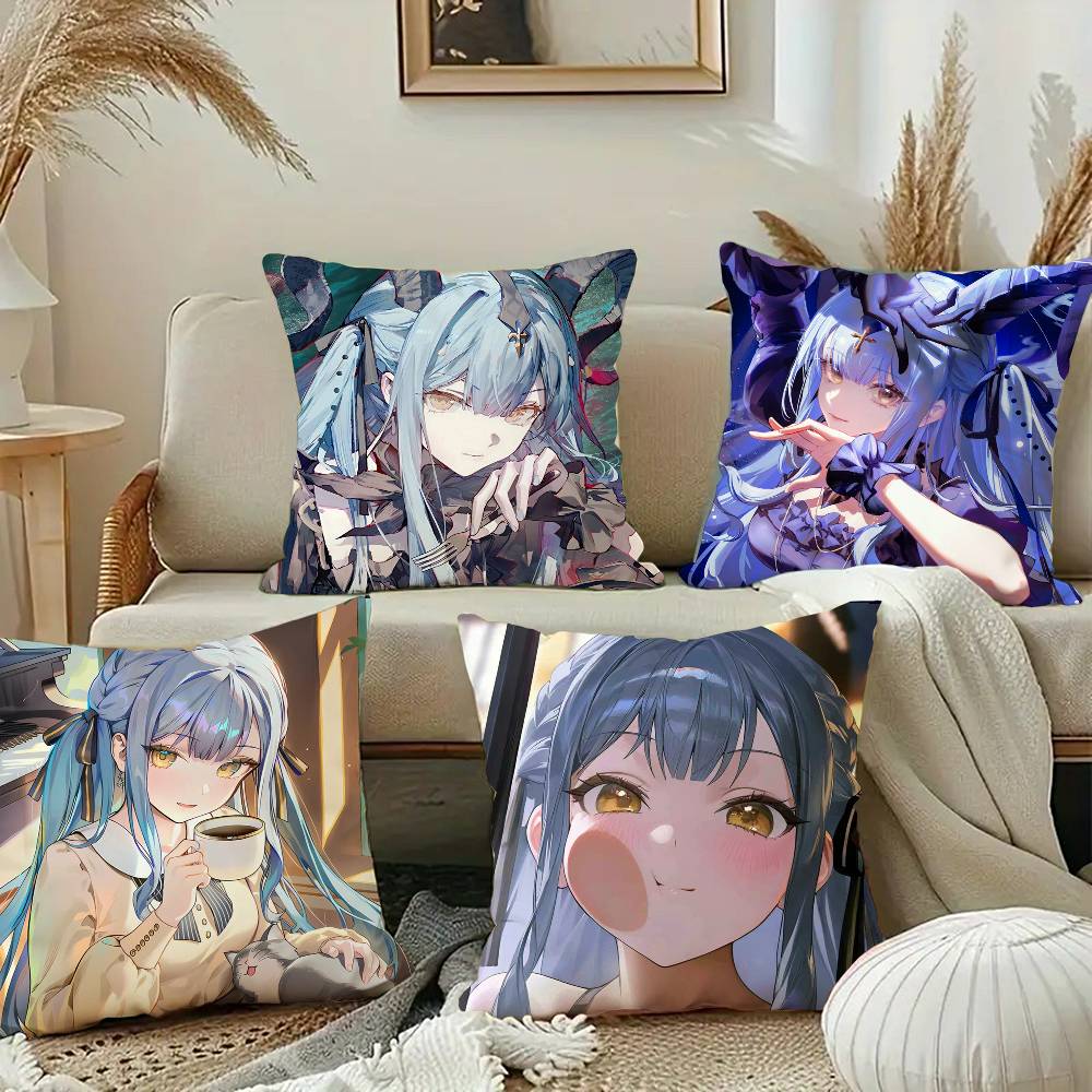 Togawa Sakiko Ave Mujica Band BanG Dream Pillow Case Square Pillow Bedroom Sofa Leisure Comfort Cushion Car Home Decoration