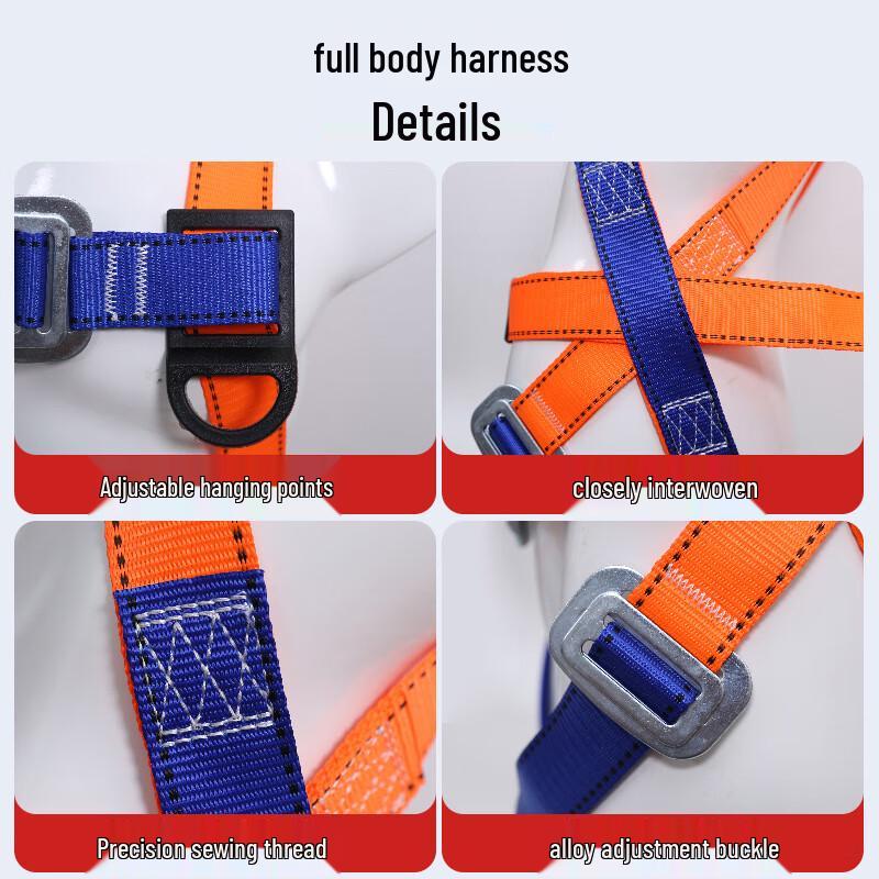Lurong Five-Point Full Body Safety Harness