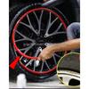 4 pezzi/set Automobile Per Cerchioni Ruote da 14-24 pollici Strisce Cerchio Decorativo Protettivo Antigraffio