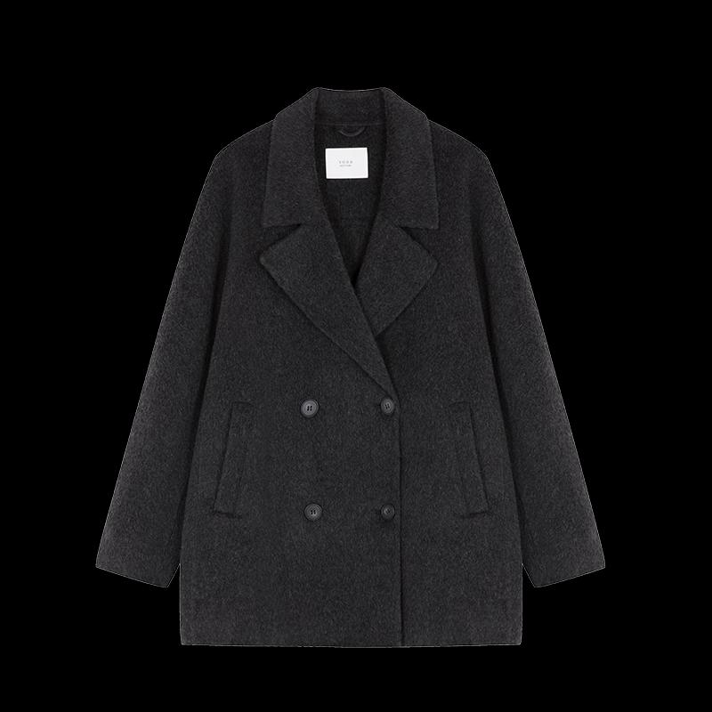Women's Double-Faced All-Wool Longline Coat