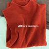 Gray Half-High Neck Slimming Knit Sweater - Women's Versatile Autumn/Winter Slim-Fit Top