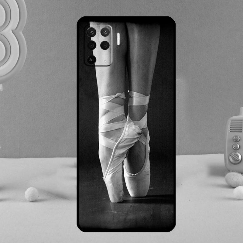 Ballet Ballerina Dancer Phone Case For Oppo A38 A18 A58 A78 A98 A79 A40 A60 A80 A16 A76 A96 A15 A74 A94 A54 A77 A17