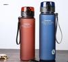 Men's Large Capacity Frosted Sports Water Bottle - Portable Plastic Kettle for Summer Fitness and Travel
