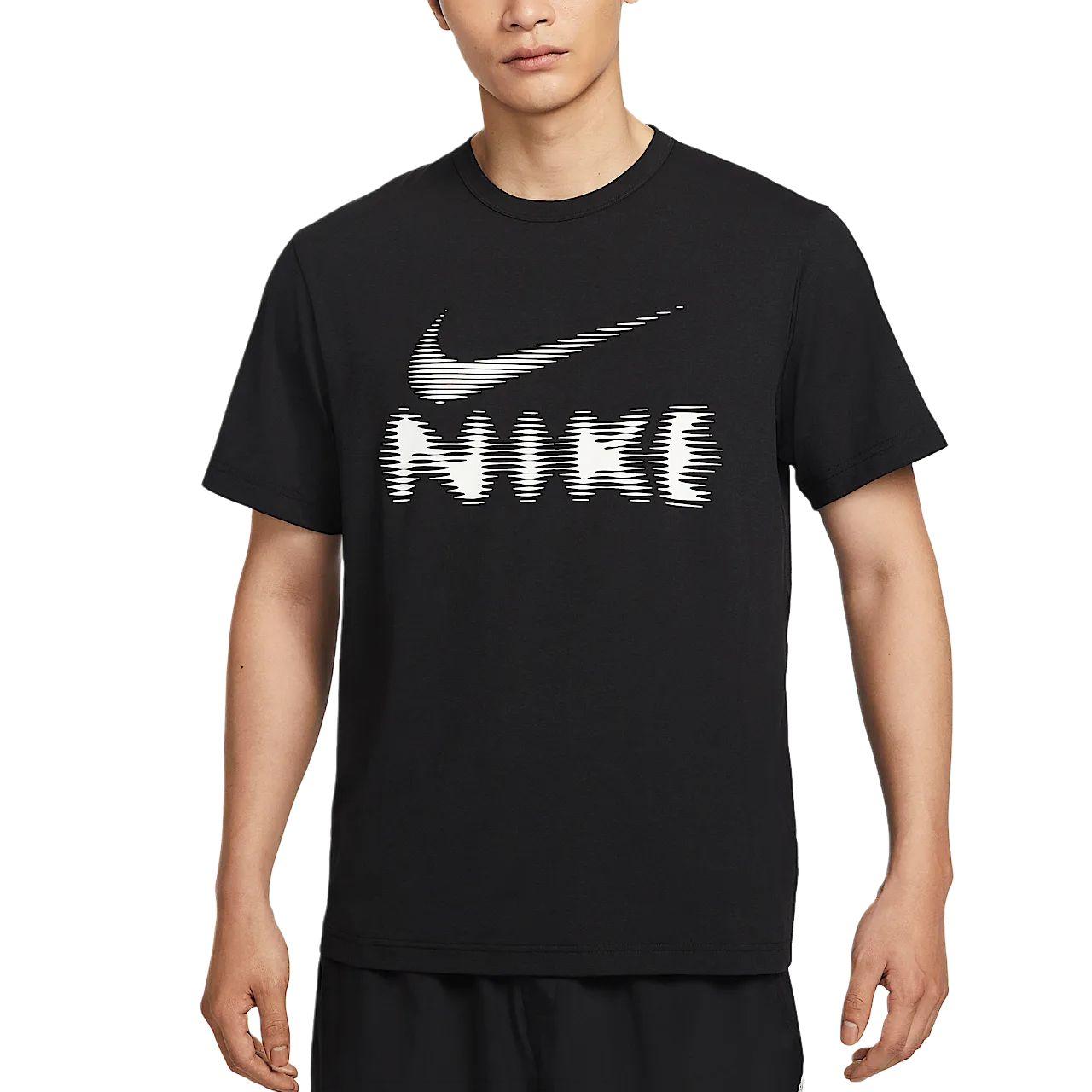 

Nike Hyverse Dri-Fit Casual Moisture-Wicking Soft Versatile Short Sleeve T-Shirt Men Tops Black HQ7988010 M