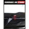 Pour Chevy Corvette C7 Z06 2014-2019 Style Voiture Crochets de Remorquage de Course Barres de Remorquage Avant Arrière Aluminium Billet Rouge Noir Bleu