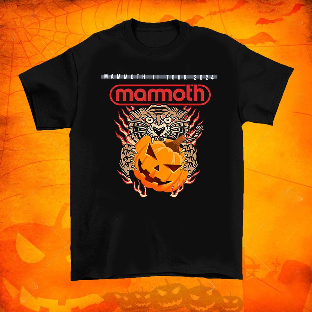 Mammoth WVH Band Halloween Pumpkin Unisex  All Size MK207 Unisex T-Shirt S
