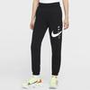 Nike Sportswear Swoosh Logo Printed Casual Sports Pants Women Pants Black CU5632-011