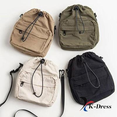 Nylon String Mini Cross Bag (4 Colors)