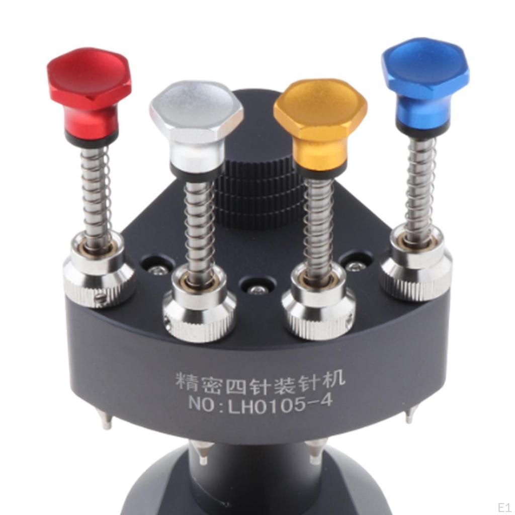 Watch Hand Presser Tool Fitting 4 Pins Pin Loader Convenient Compact Setter