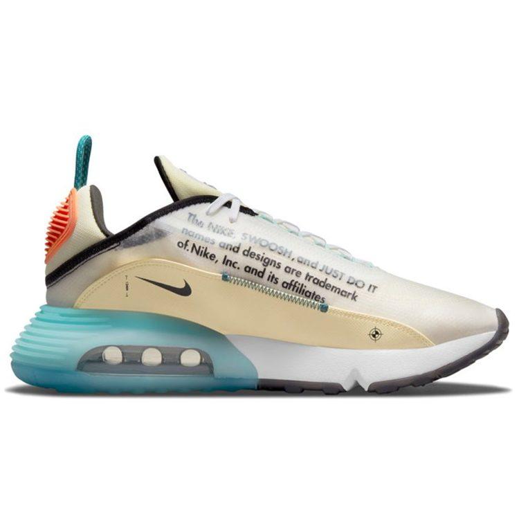 Nike Air Max 2090 White Blue Orange DM0971-107