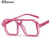 54605 Big Size Square Glasses Frame Women Men Optical Computer Eyeglasses Frames Office Decoration Fake Eyewear