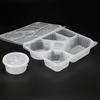 Saizhuo Disposable Six-Compartment Meal Box with Soup Bowl