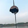 Japanese Style Cast Iron Wind Chime Decorative Hanging Ornament With Floral Home Interior