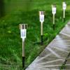 Solar Lighting Mini Outdoor Camping Light Waterproof Stainless Steel Courtyard Light Lawn Courtyard Garden Path Landscape Light