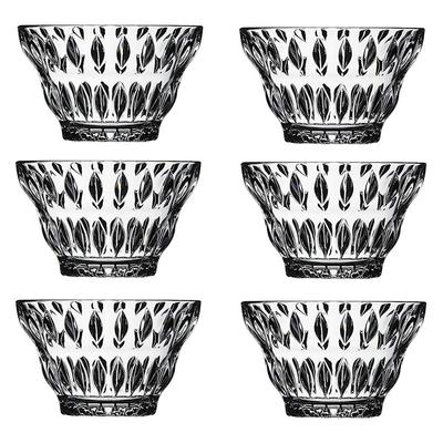Tableware East Dessert Cups 200cc Glass, Set of 6, Vintage Small Bowls, Cups, Bowls, Glassware, Dessert Bowls