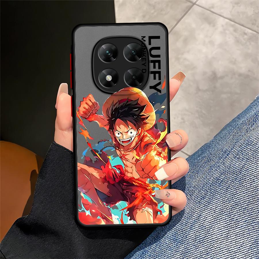 Case for Xiaomi Redmi Note 14 10 11 14C A4 13C 12 9S 13 Pro Plus Funda Back Phone Cover Anime Luffy One Piece