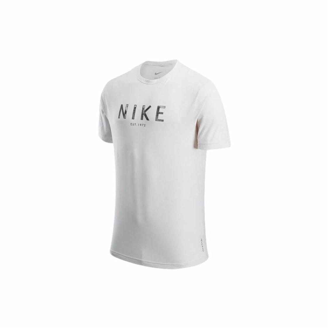 Nike Men s Simple, Comfortable, Skin-Friendly White Short-Sleeve T-Shirt XL
