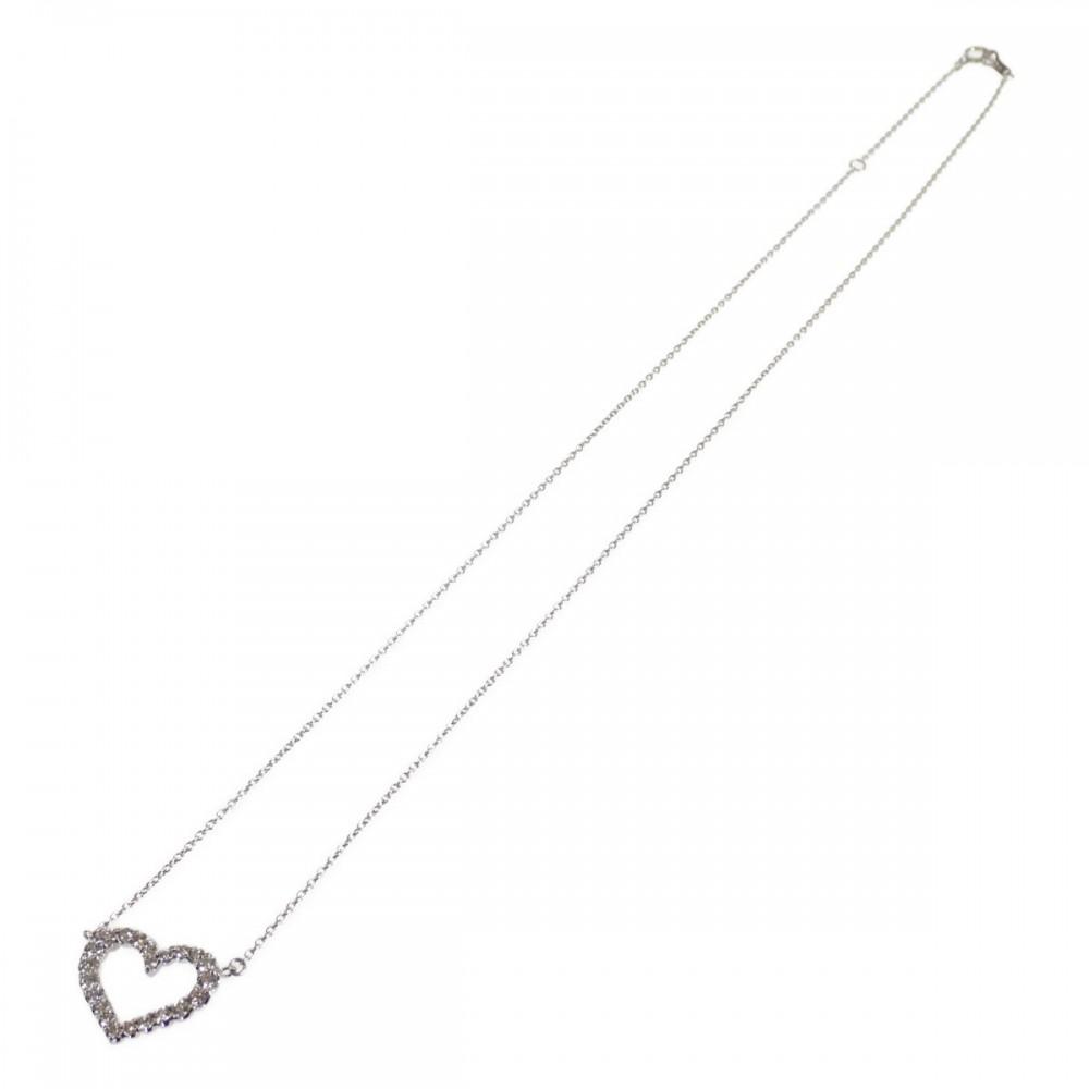 no brand  Necklace K18 white gold Women