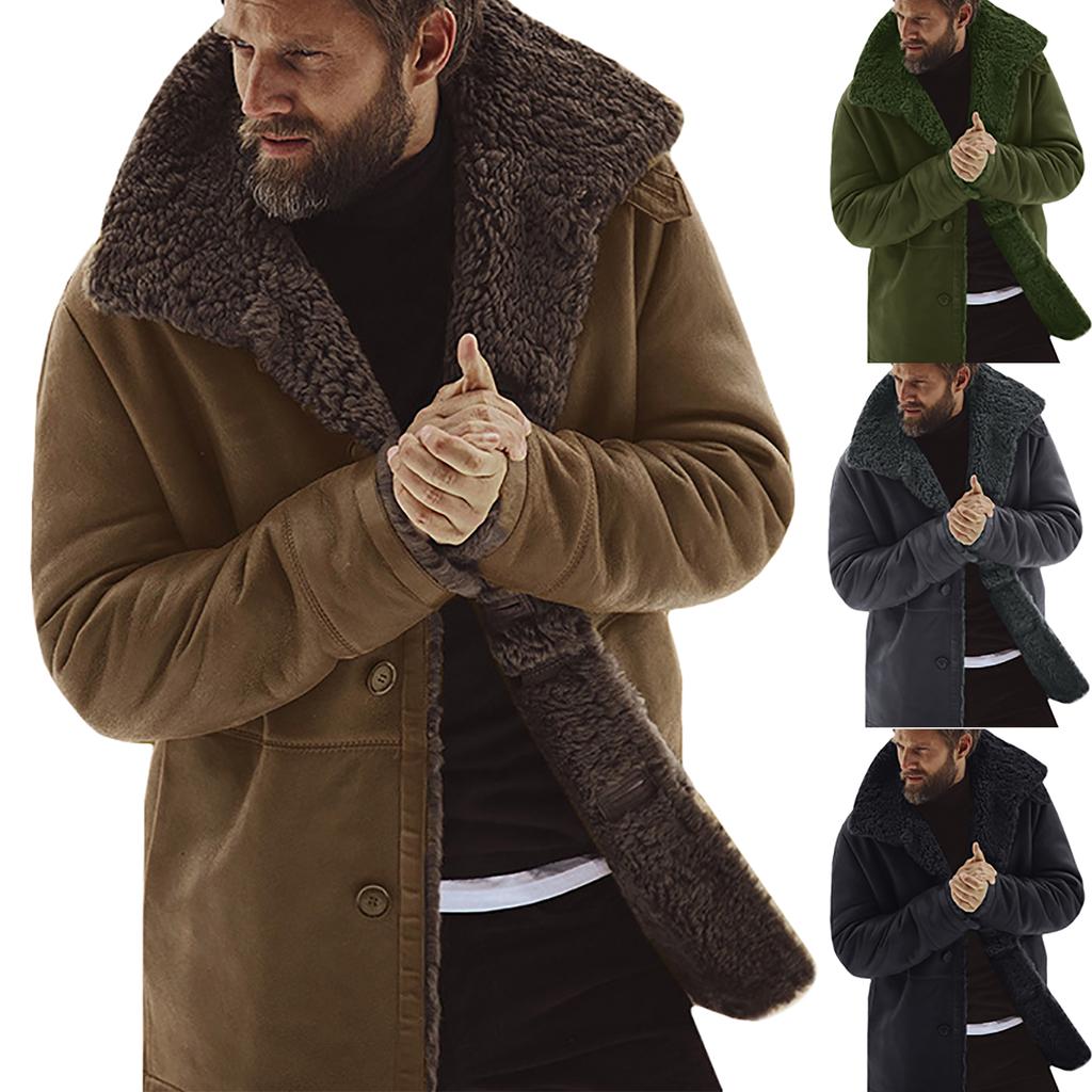 Large Size Cotton Jacket Men's Self-cultivation Plus Velvet Thick Warm Top for Young and Middle-aged Outdoor Skiing and Mountaineering Clothing