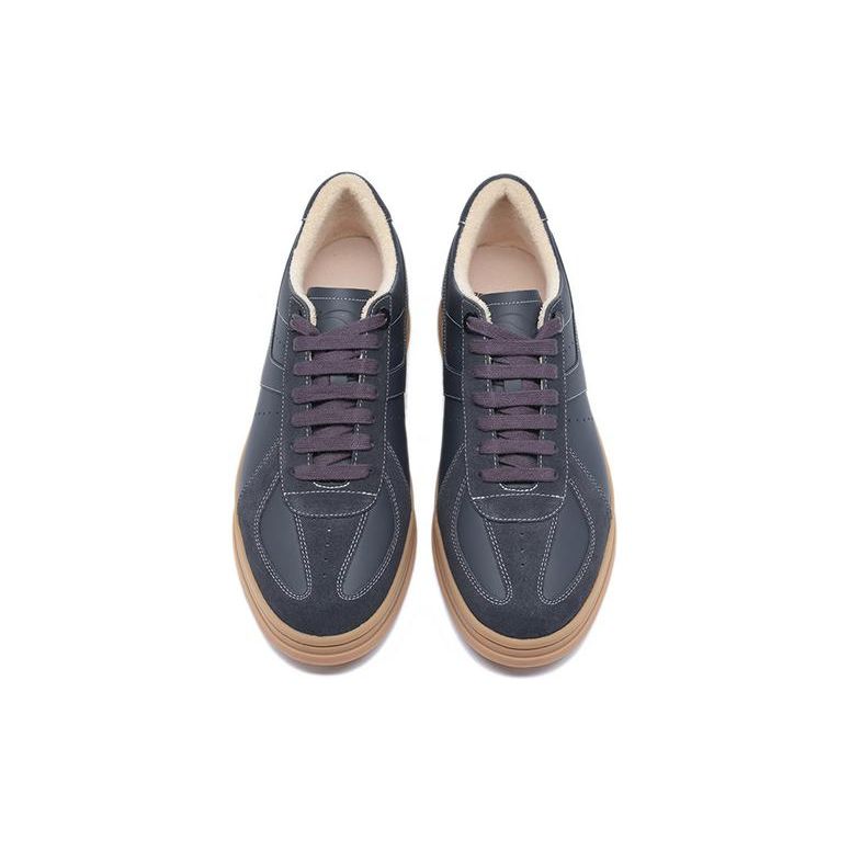Li-Ning 1990 Classic Series Non-Slip Wear-Resistant Low-Top Skate Shoes Men Sneakers Cold-Sand-Black ALHS033-2