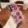 Red Lip Print Case For Samsung Galaxy S26 S25 S24 Ultra S23 S25 FE A57 A17 A37 A16 A56 A55 A15 A35 A36 5G Soft TPU Phone Cover