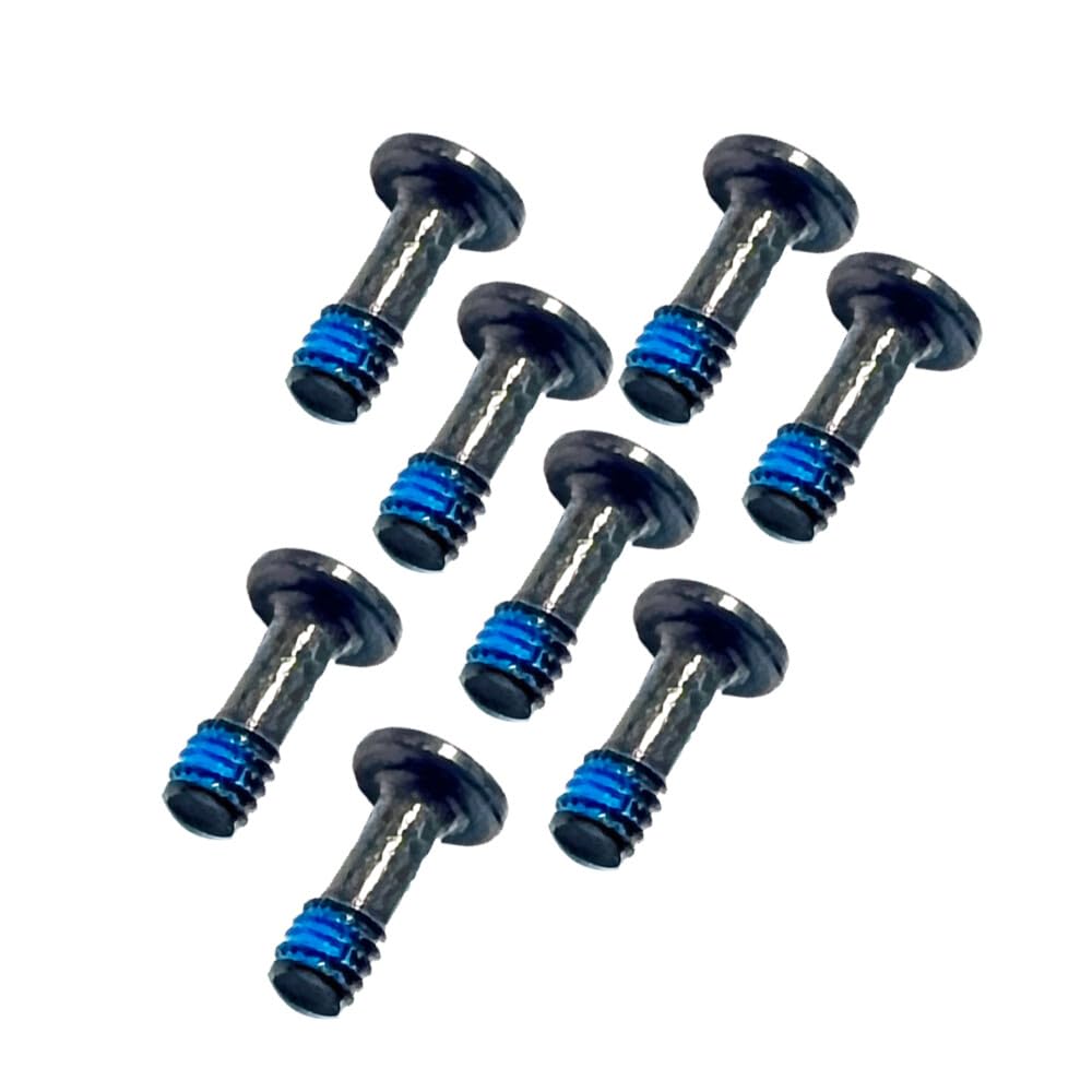 HSSDTECH Schwarze Laptop-Schrauben für Dell Latitude 5500 5501 5502 5509 Precision 3540 3541 3542 Untere Bodenabdeckung Gehäuse Schrauben