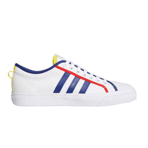 adidas Nizza White Victory Blue GZ8656 EU 44.5 синий/белый
