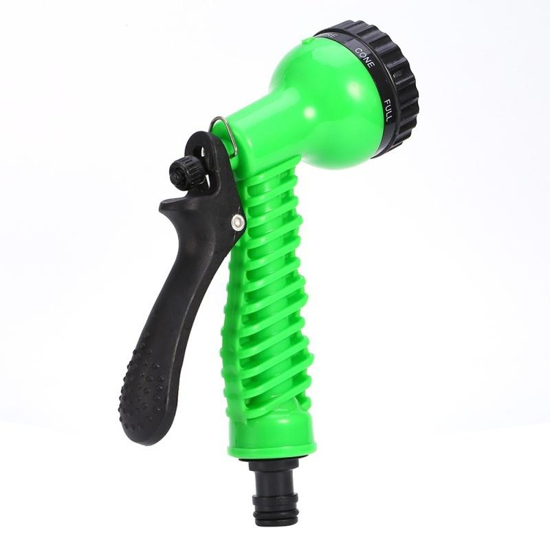 Plastic Copper Multifunction 7 Pattern Water Nozzle for Household Garden Car Wash
