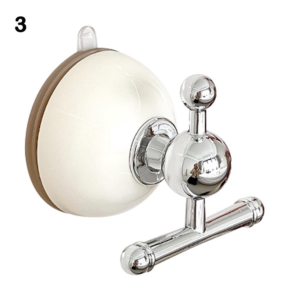 

Water Proof Suction Cup Hook No Punching Required Door Clothes Hook Durable Bathroom Hook Kitchen A-3