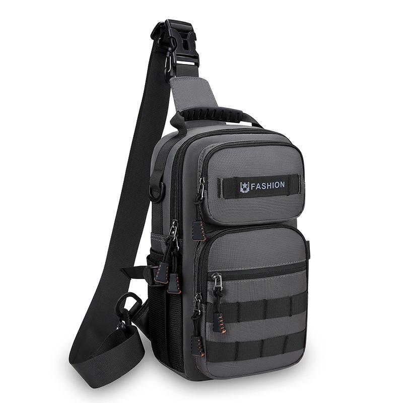 Hiking Chest Bag Travel Multifunctional Molle Backpack Lightweight Handbag Outdoor Cycling Climbing Rig Pouch Large Funny Pack