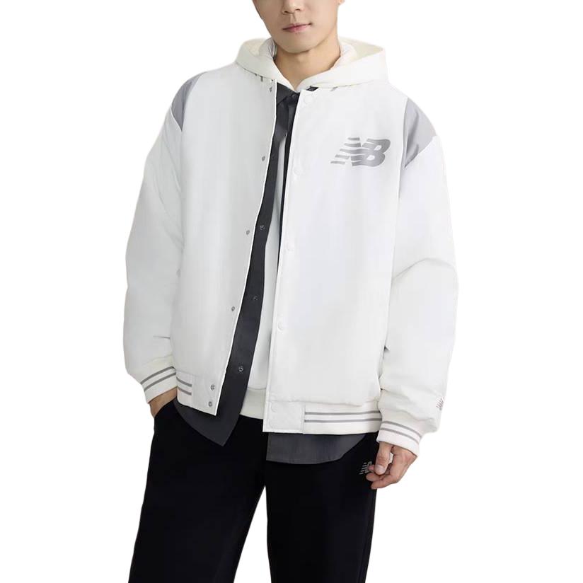 New Balance Puffer Jacket Men s White AMJ43368-CIC M
