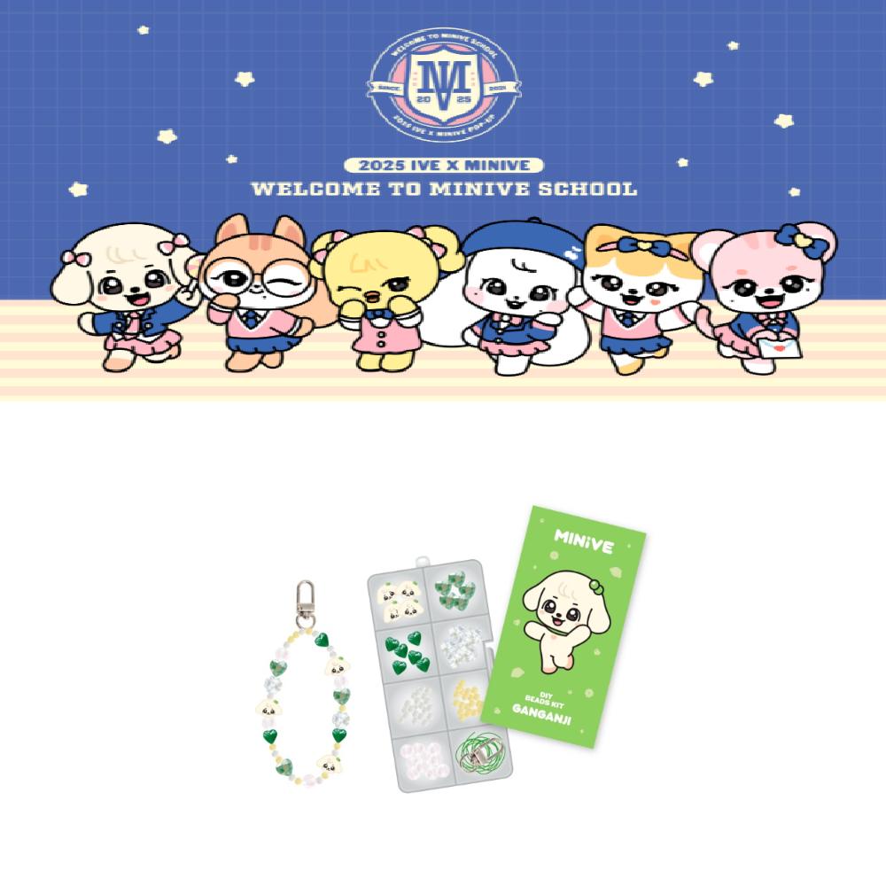 Pre-order 2025 IVE X MINIVE POP-UP Welcome to MINIVE DIY Beads Kit
