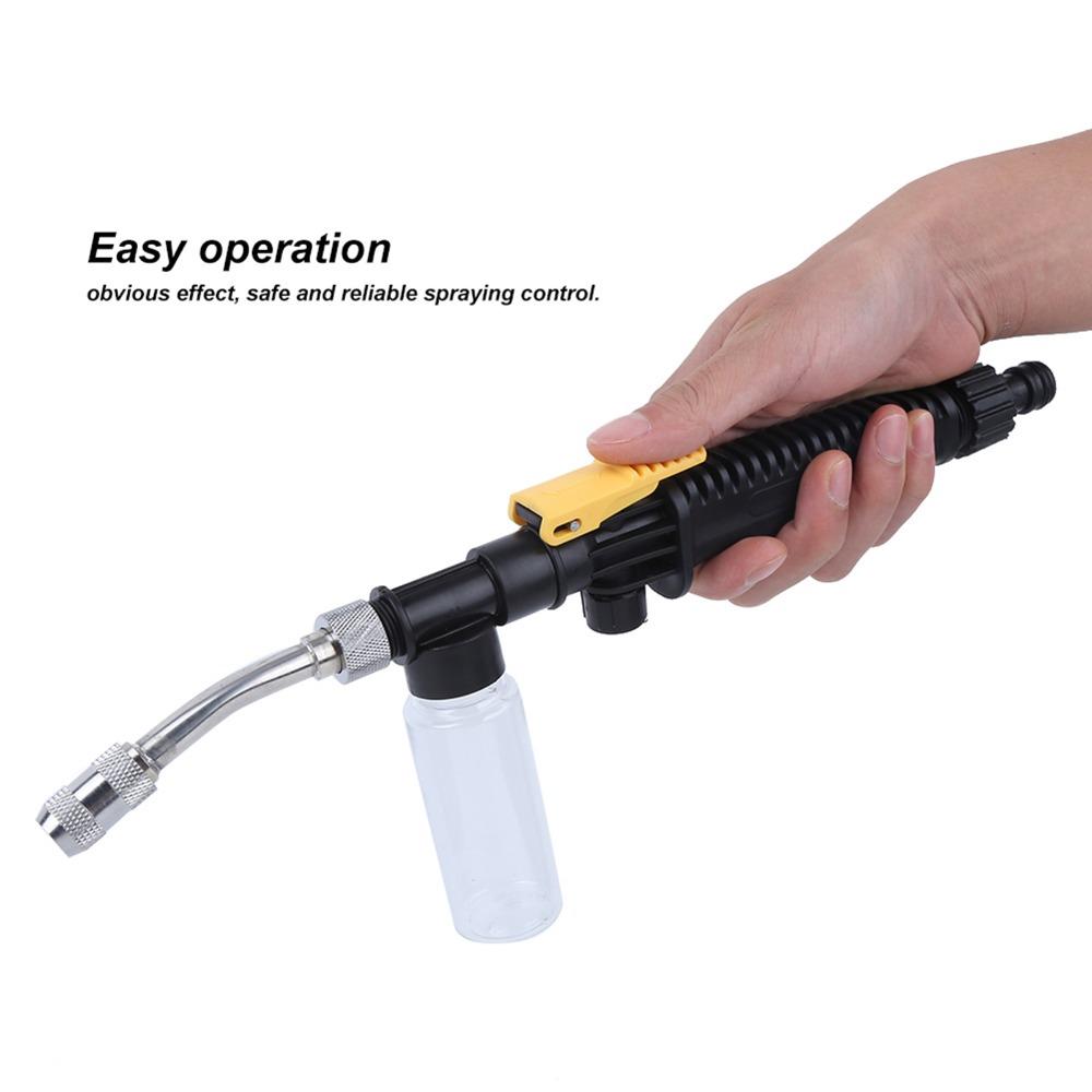 High Pressure Adjustable Sprayer Nozzle Portable Watering Wand Garden Hose Sprayer  Yard Spraying