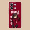 Fate Rin Tohsaka Phone Case for Xiaomi POCO M6 M5 M4 M3 X7 X6 X5 X4 X3 F6 F5 F4 Pro GT 5G Black Smartphone Cover Cellphones