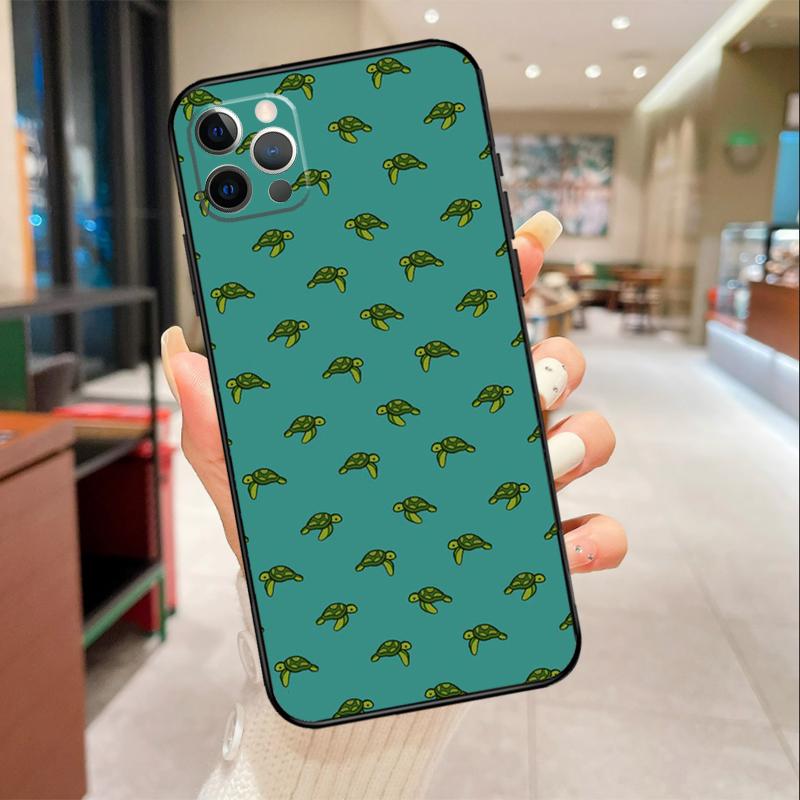 Sea Turtle Phone Case For iPhone 17 Air 16 15 13 11 12 14 Pro Max mini 15 16 Plus 16e Protective Cover