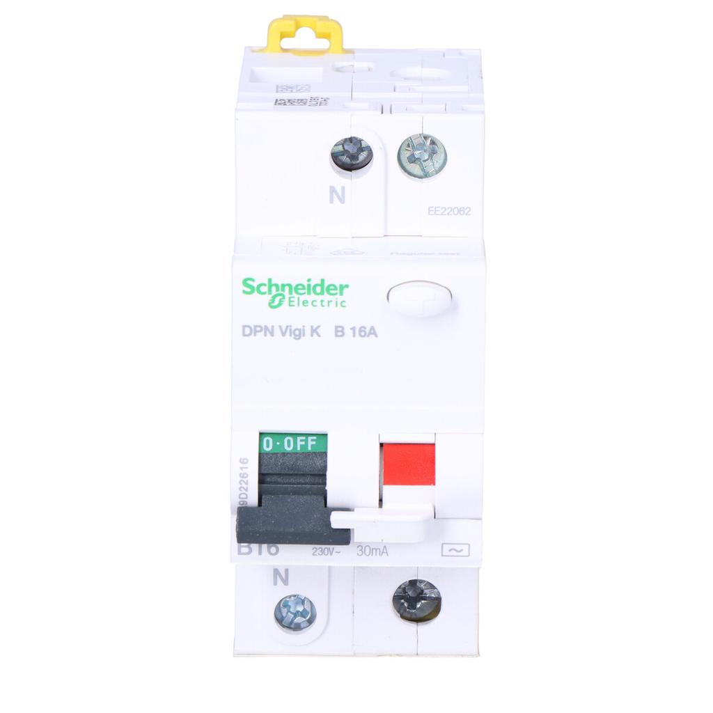 Differential circuit breaker with overcurrent protection DPNVigiK-B16-30-AC B 16A 1